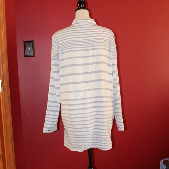 J.Jill button down cotton shirt Medium. B8 - Picture 6 of 8